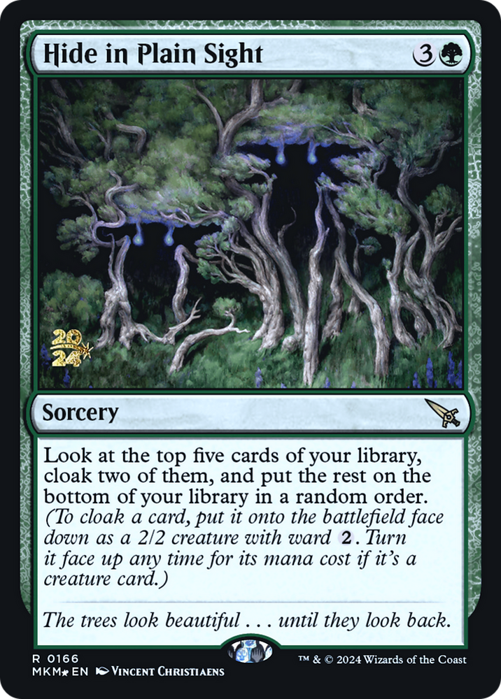 Hide in Plain Sight [Murders at Karlov Manor Prerelease Promos]