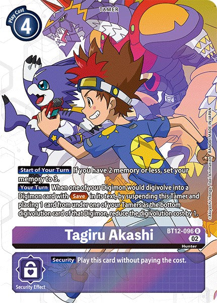 Tagiru Akashi [BT12-096] (Alternate Art) [Across Time]