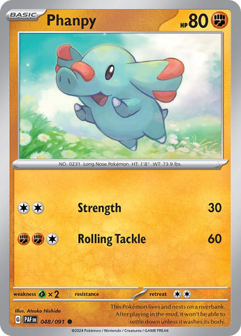 Phanpy (048/091) [Scarlet & Violet: Paldean Fates]