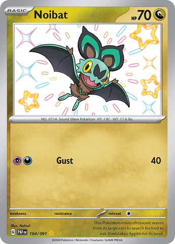 Noibat (194/091) [Scarlet & Violet: Paldean Fates]