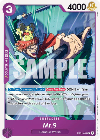 Mr. 9 [Extra Booster: Memorial Collection]