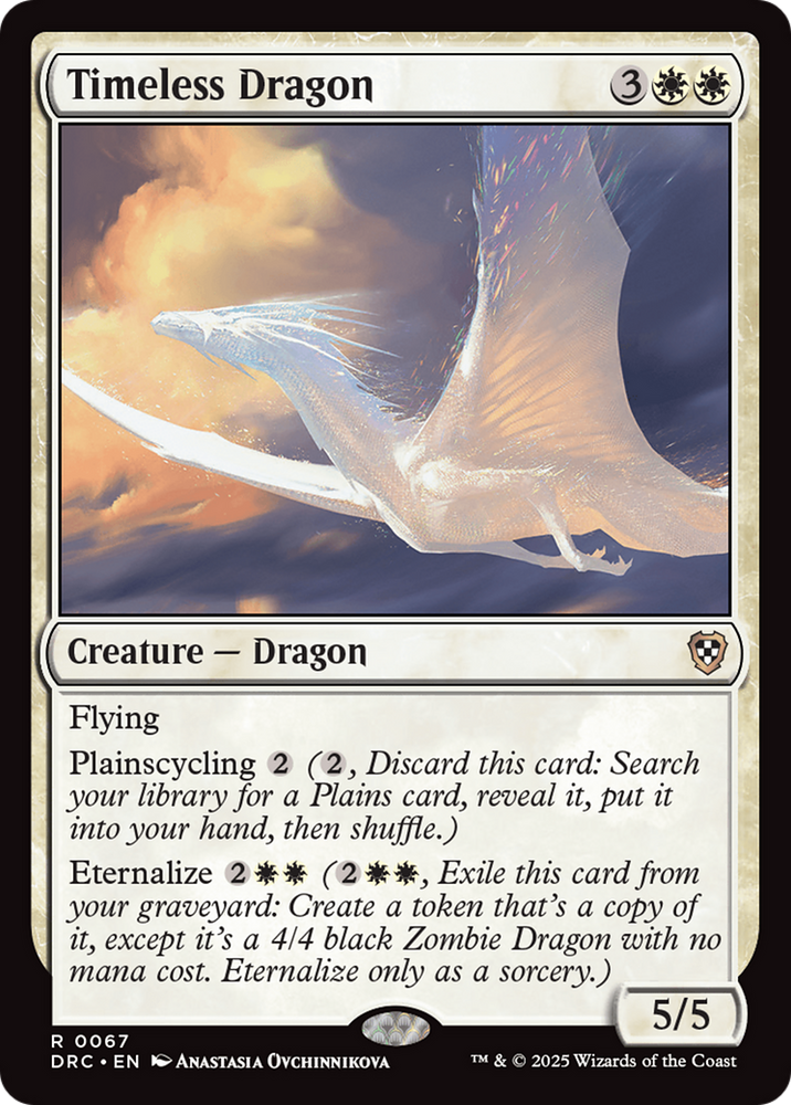 Timeless Dragon [Aetherdrift Commander]