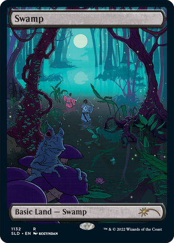 Swamp (1132) (Full-Art) [Secret Lair Drop Series]