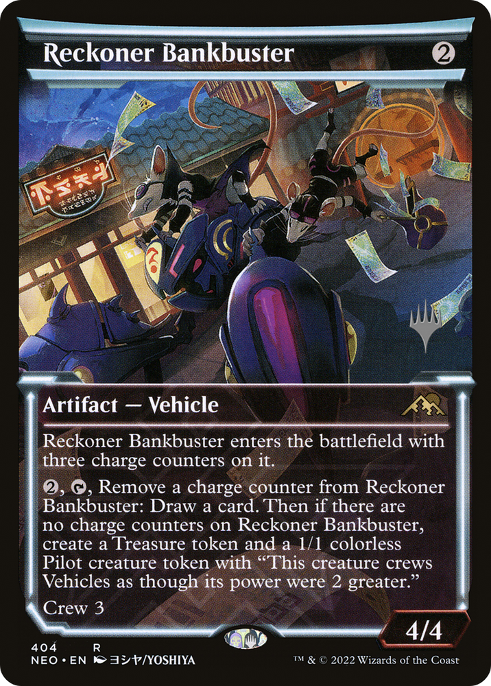 Reckoner Bankbuster (Showcase) [The Brothers' War Promos]