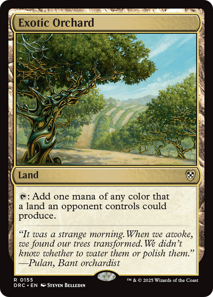 Exotic Orchard [Aetherdrift Commander]