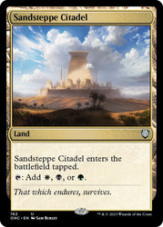 Sandsteppe Citadel [Phyrexia: All Will Be One Commander]